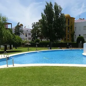 Apartamento Playa Barrosa. Aire Acondicionado Piscina Barbacoa, Chiclana de la Frontera